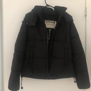 Garage Black Winter Coat